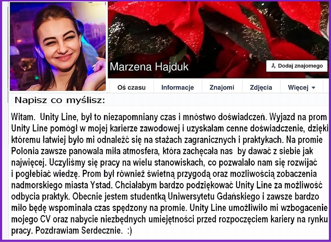 Friend 2016 Unity Line 21.facebook Marzena Hajduk