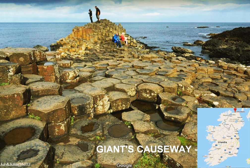 Giants Causeway okolice Sligo