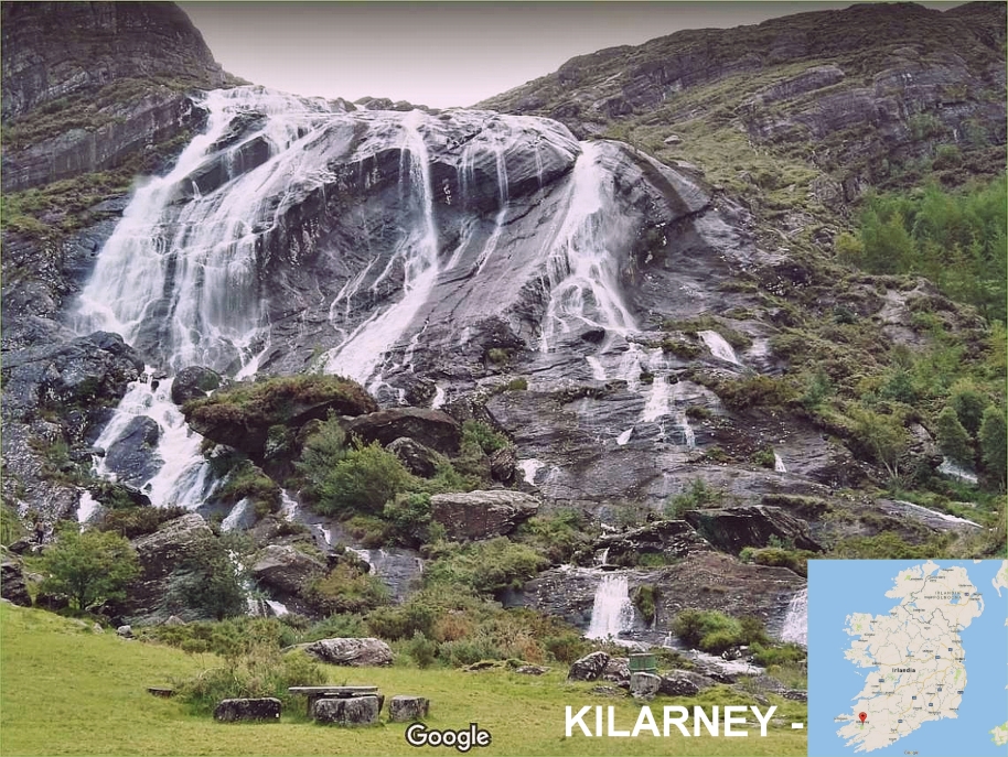 Killarney waterfall okolice Mallow