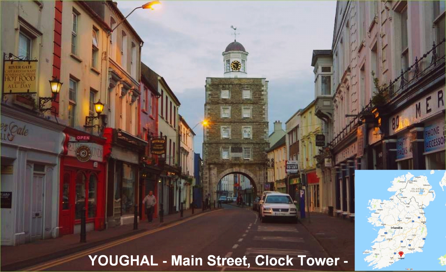 Youghal Main Street Clock Tower